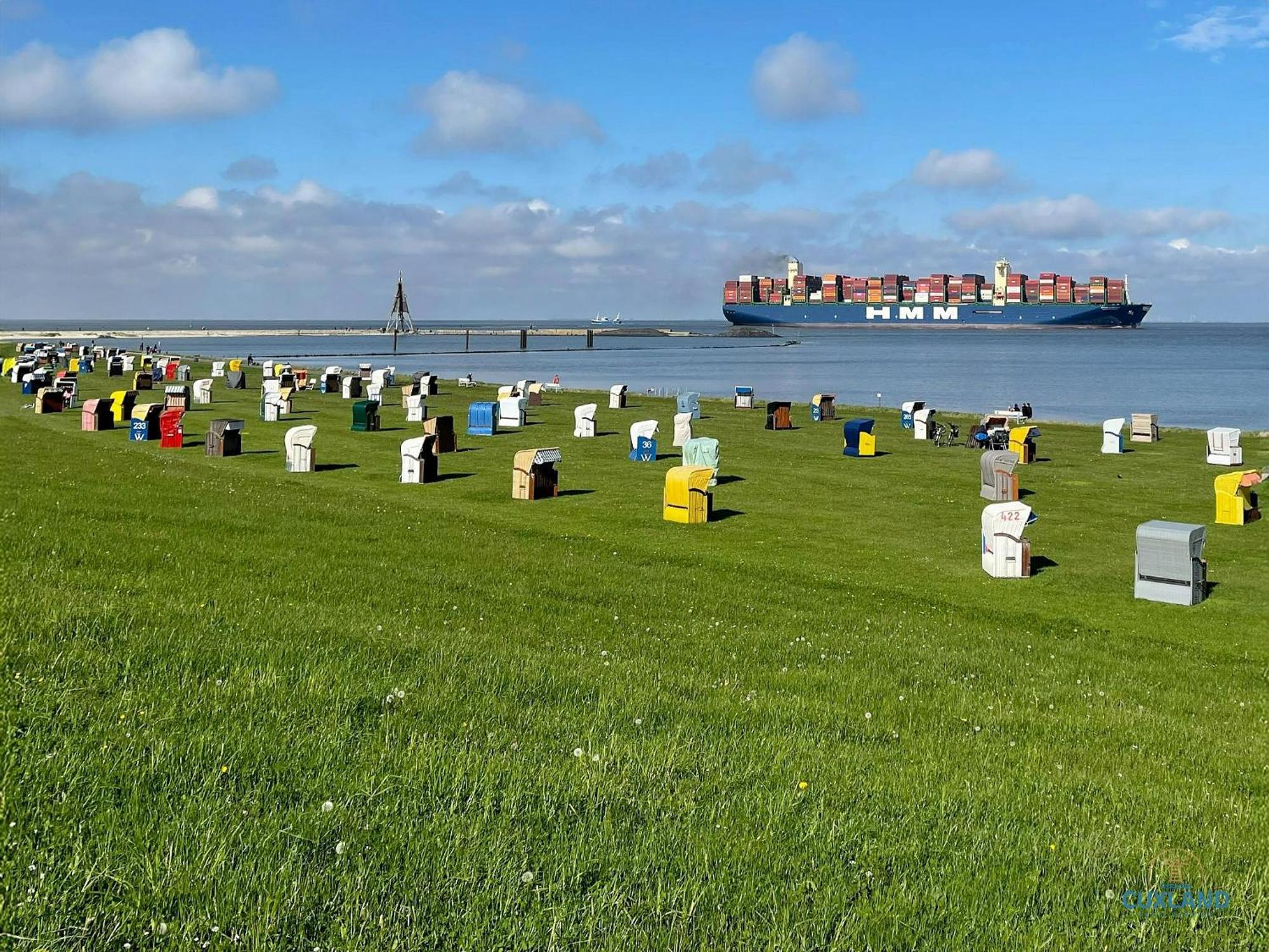 Urlaub Direkt Im Hafen Apartamento Cuxhaven Exterior foto
